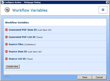 Workflow-Variables